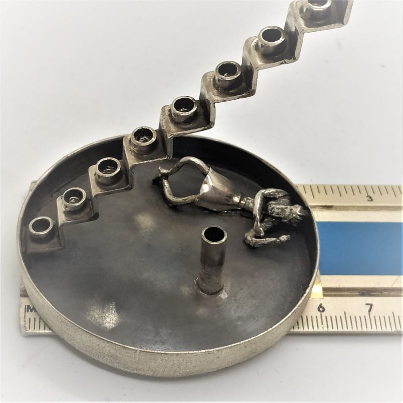 Silver Menorah Jacob's Dream - Image 4