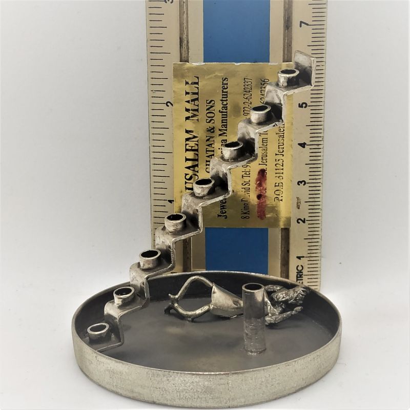Silver Menorah Jacob's Dream - Image 5