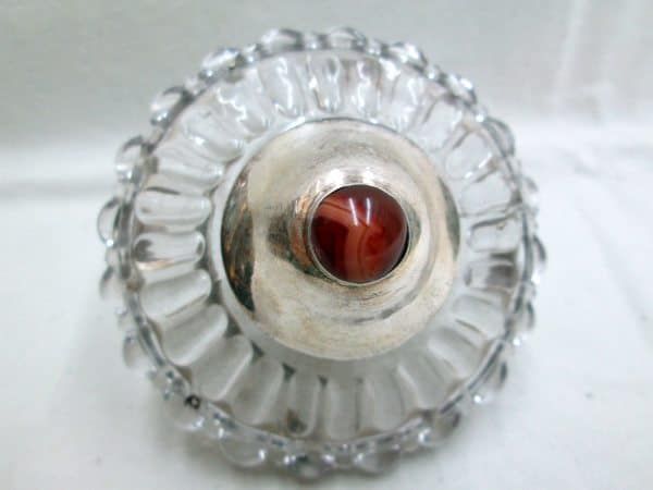 Hanukah Dreidel Silver Crystal - Image 4