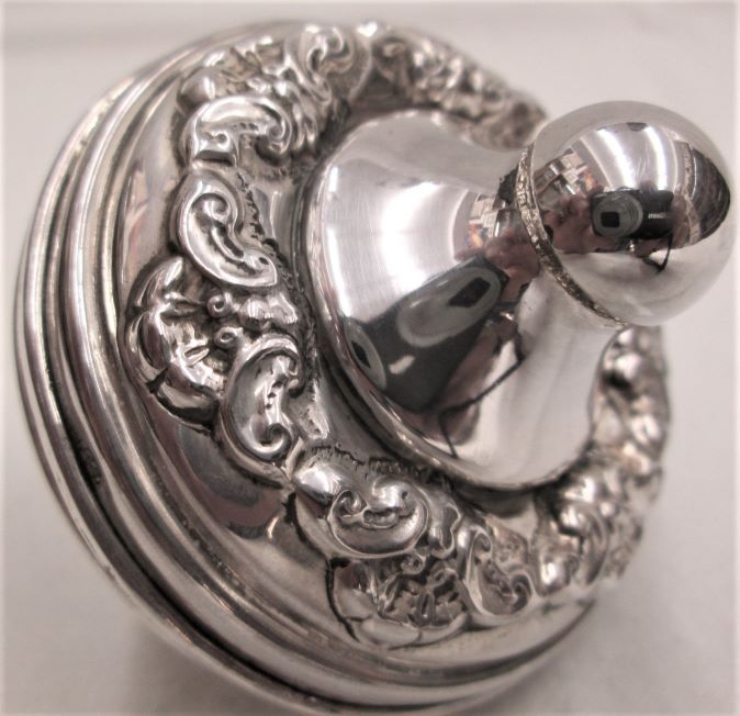 Chanukah Sevivon Silver Agates - Image 6