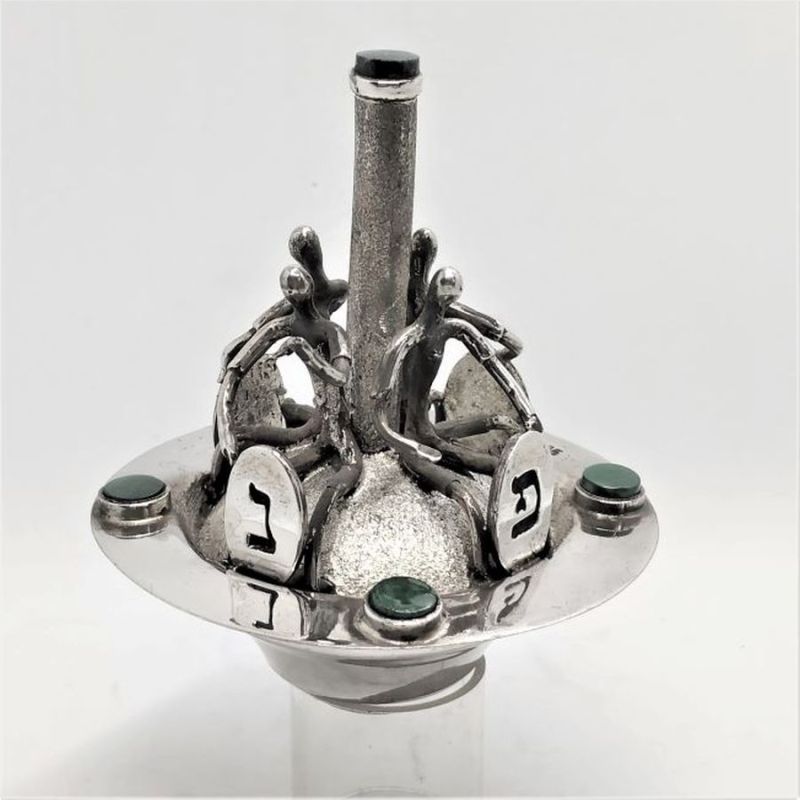 Chanuka Dreidel Four Men - Image 13