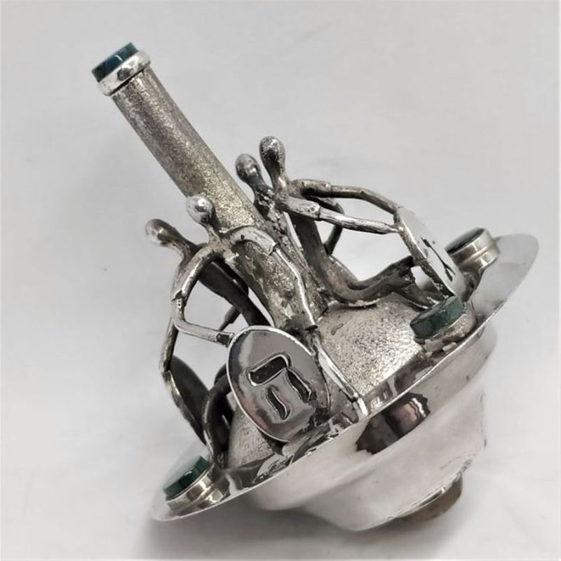 Chanuka Dreidel Four Men - Image 5
