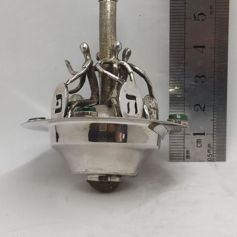Chanuka Dreidel Four Men - Image 10