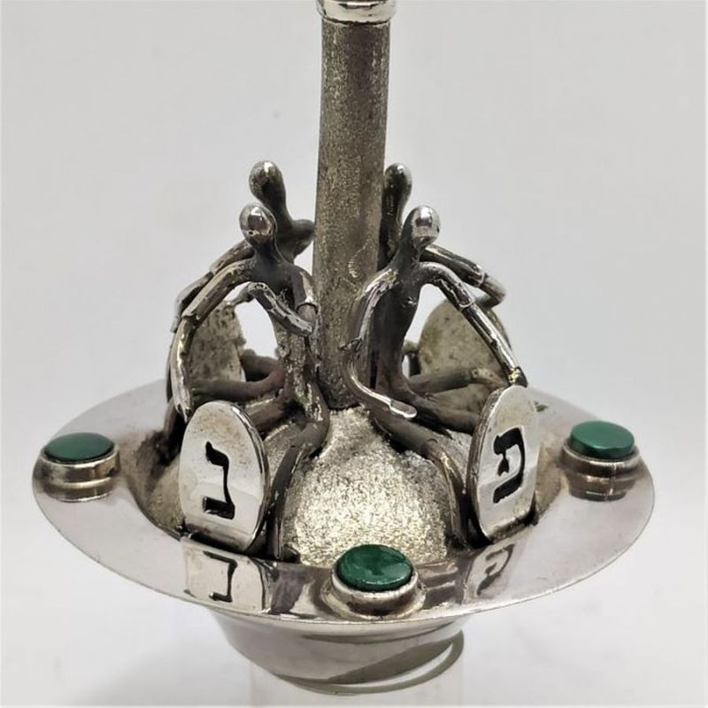 Chanuka Dreidel Four Men - Image 12