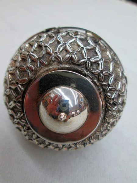 Hanukah Sevivon Silver Embossed - Image 2
