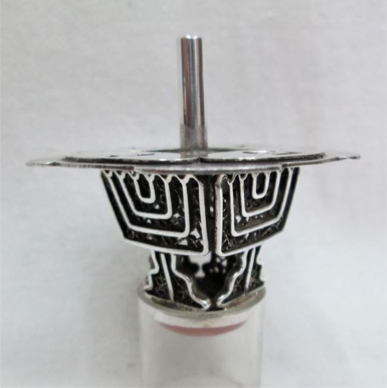Dreidel Silver Menorah Filigree - Image 3