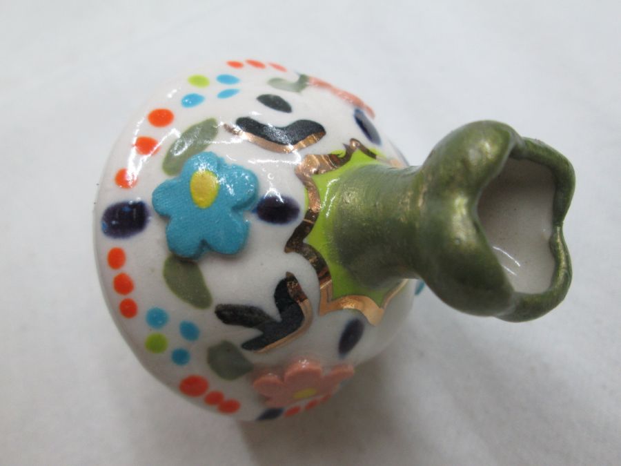 Hanukah Dreidel Ceramic Garlic - Image 5