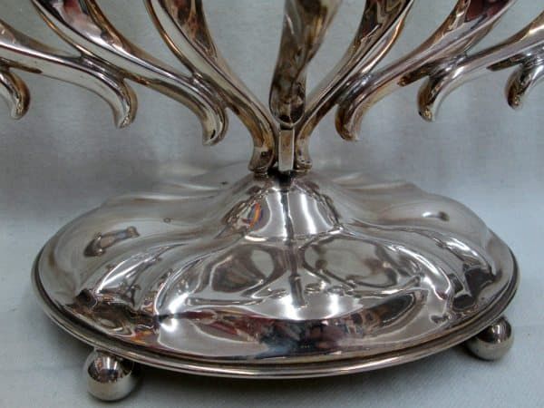 Silver Menorah Modern Design* - Image 2