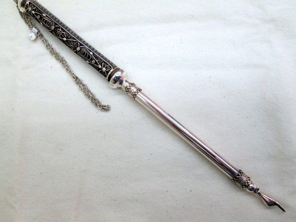 Torah Yad Pointer Filigree - Image 3