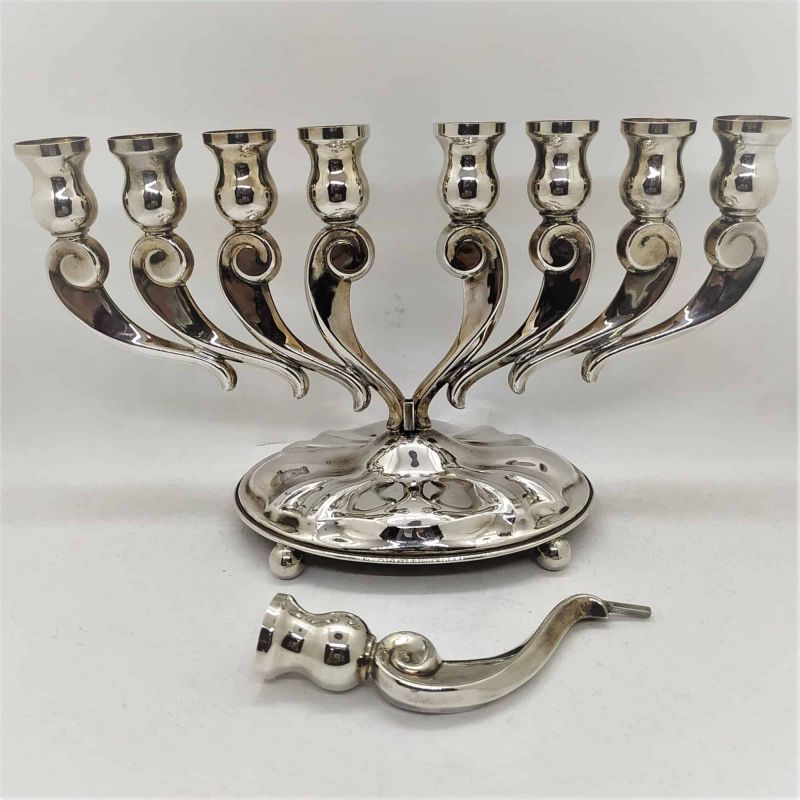 Silver Menorah Modern Design* - Image 11