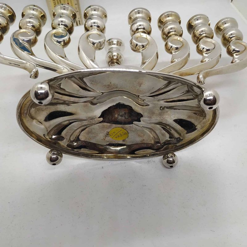 Silver Menorah Modern Design* - Image 7