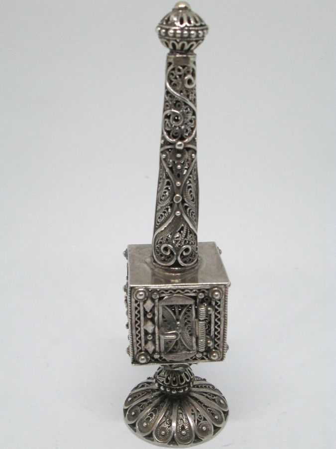 Yemenite Filigree Havdalah Box - Image 3