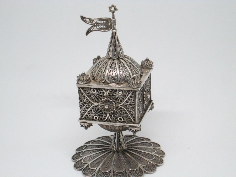 Havdalah Box Fine Filigree - Image 3