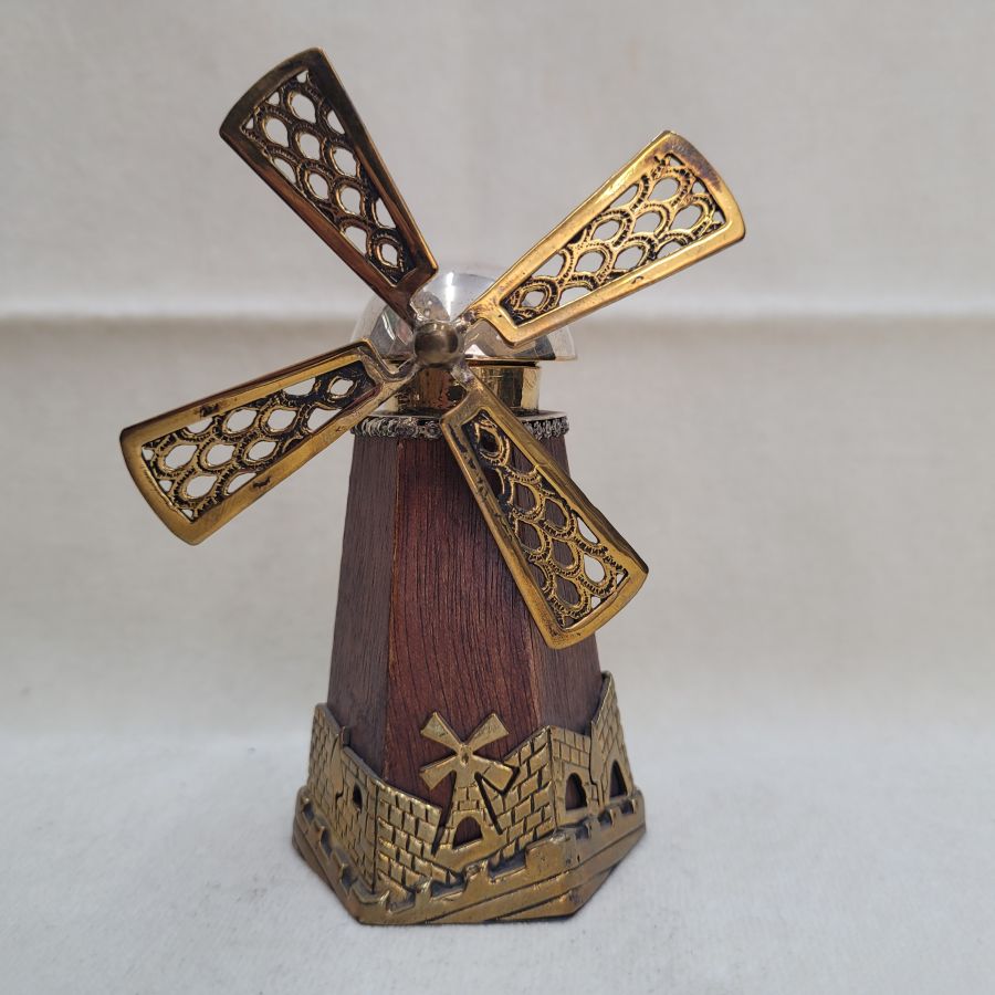 Havdalah Box Windmill Brass* - Image 4