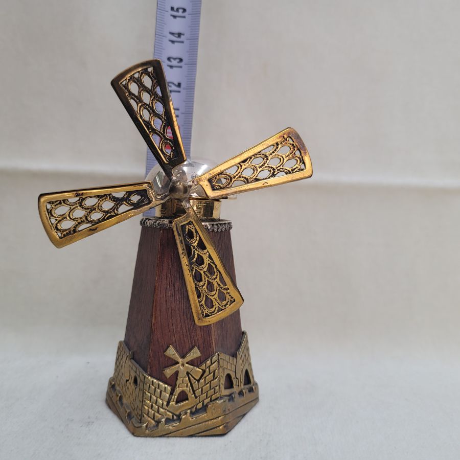 Havdalah Box Windmill Brass* - Image 5