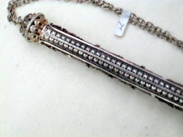Sterling Silver Torah Yad Pointer Yemenite Filigree