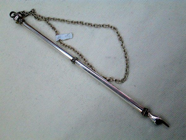Sterling Silver Torah Yad Pointer handmade.Original handmade Sterling silver Torah Yad pointer.