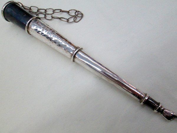 Torah Yad Pointer Hammered - Image 2