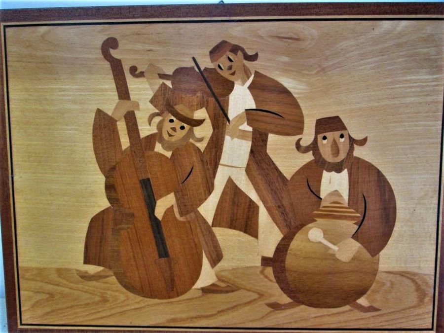 Wood Painting Klezmers Band - Image 3