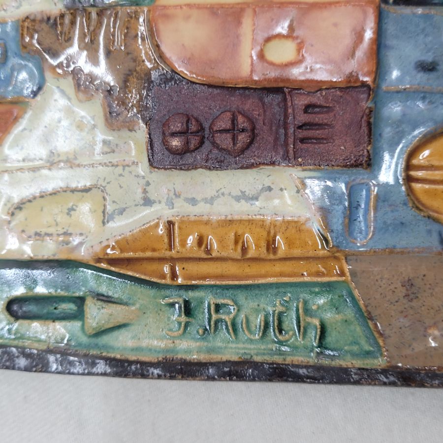 Jerusalem houses square tile* - Image 5