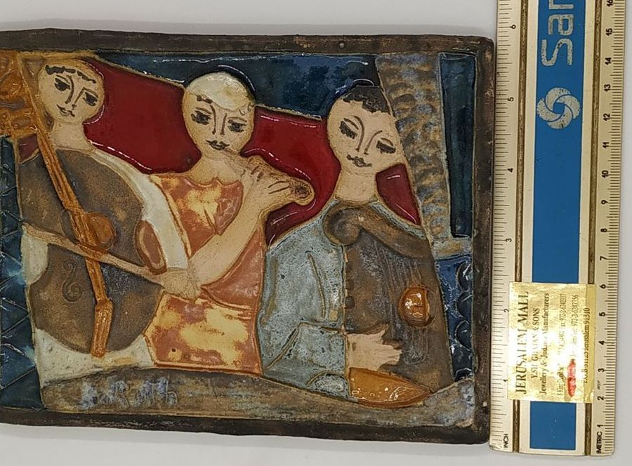 Musical trio ceramic tile - Image 5
