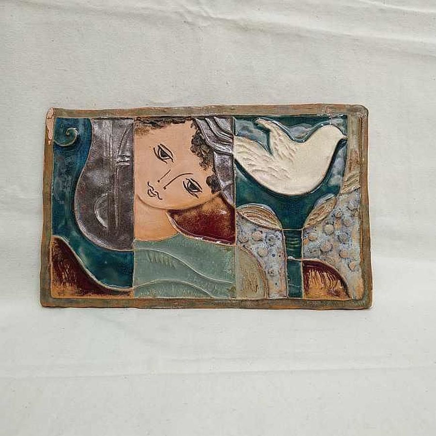 White dove peace tile - Image 6