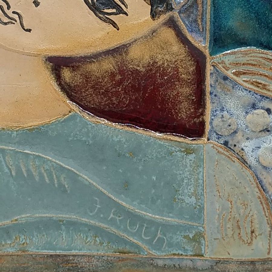 White dove peace tile - Image 8