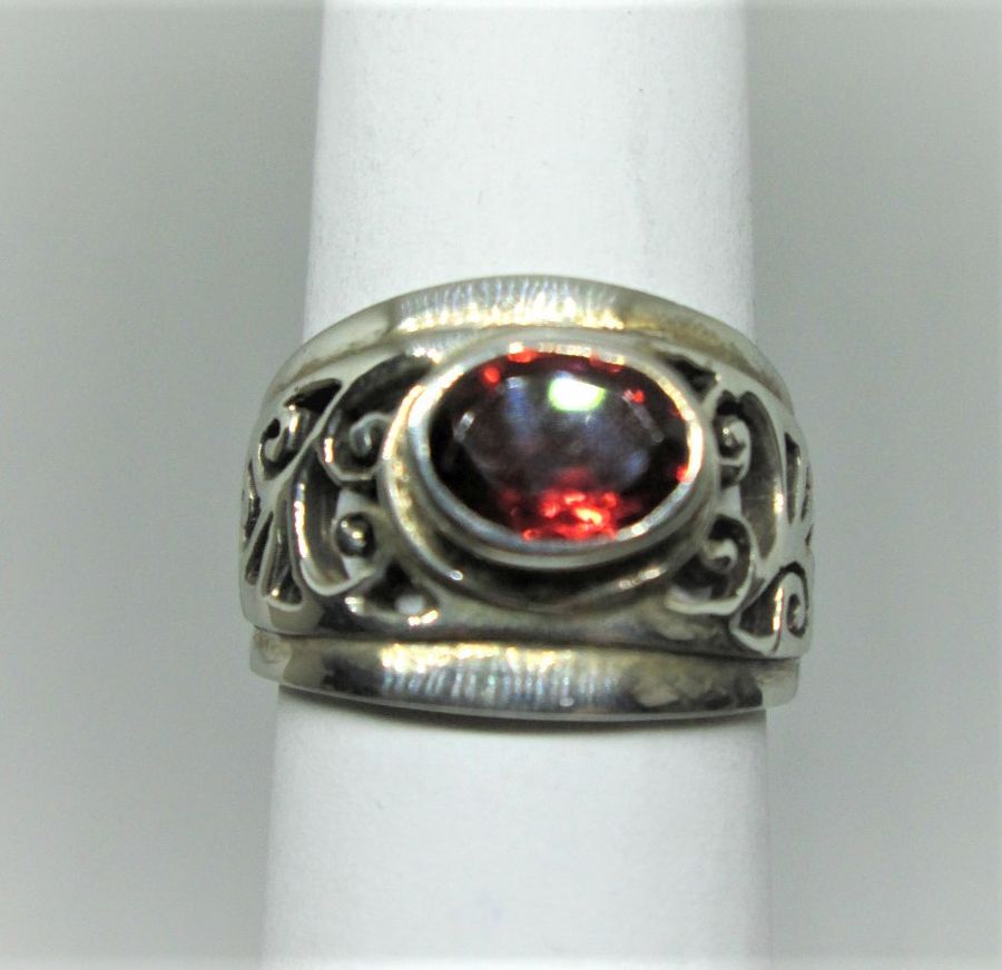 Cut Out Ring Silver - Image 7