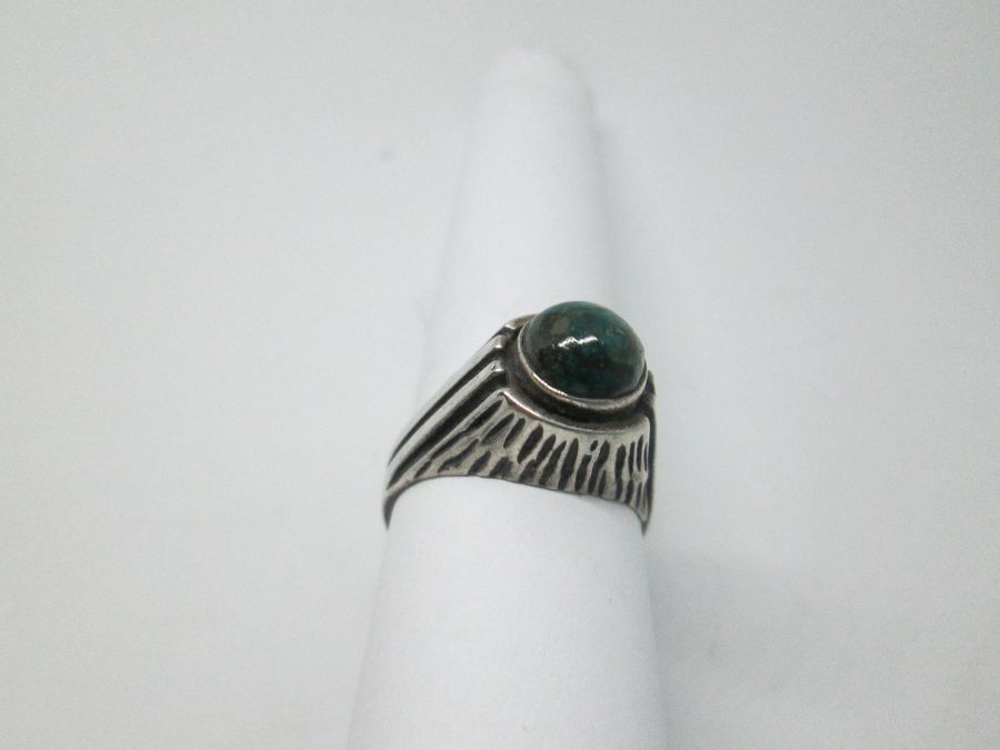 Round Elat Stone Ring - Image 3