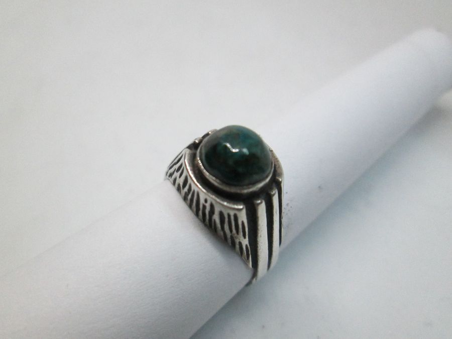 Round Elat Stone Ring - Image 4