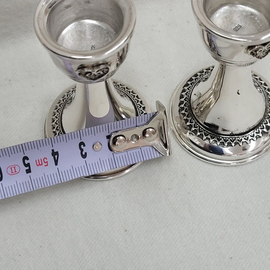 BathMitzvah Shabbat Candle holders - Image 3