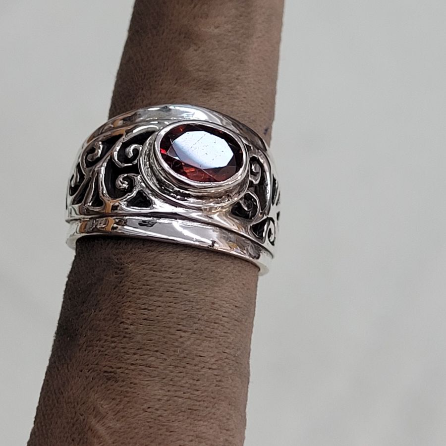 Cut Out Ring Silver - Image 2