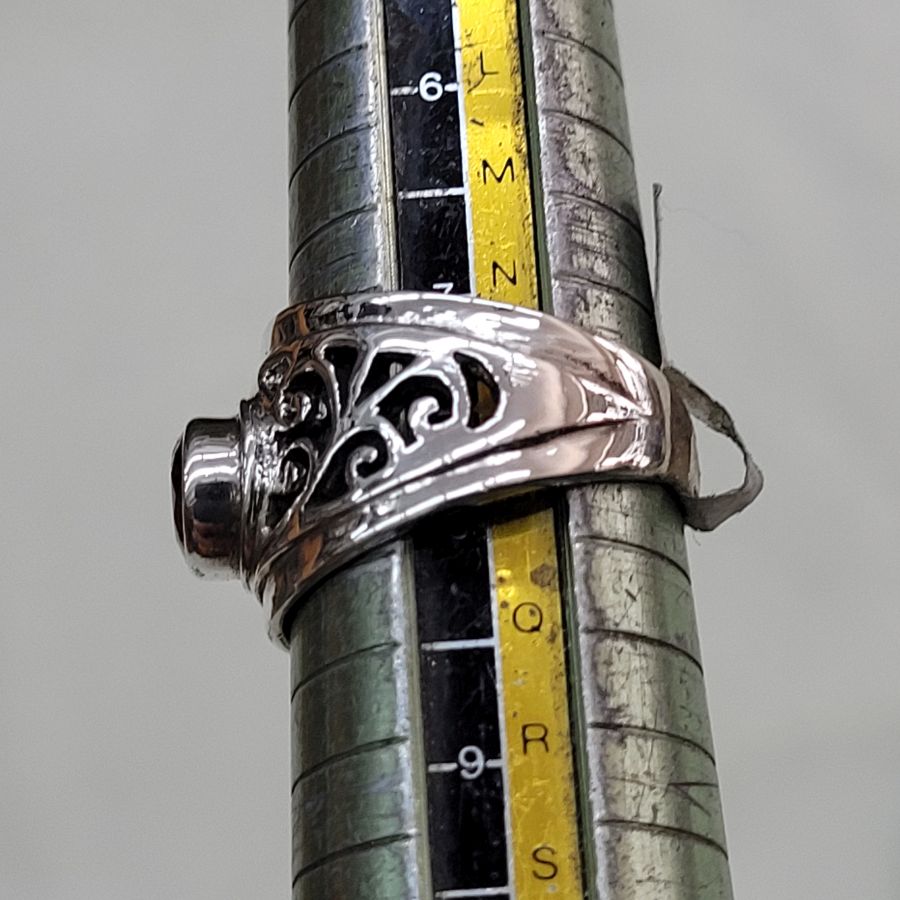 Cut Out Ring Silver - Image 4