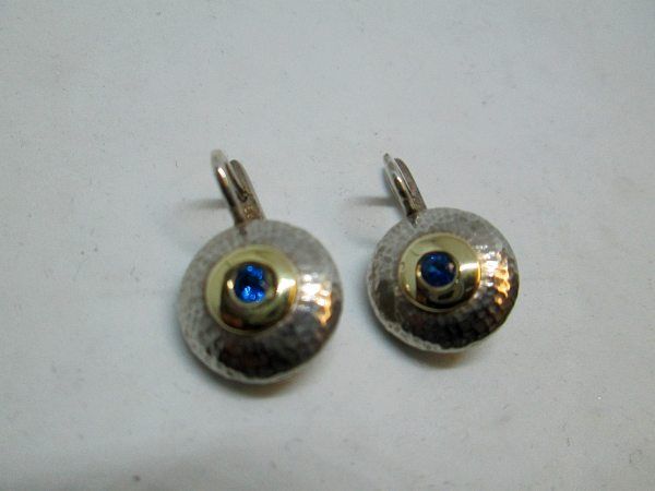 Sterling Silver Earings Contemporary Style