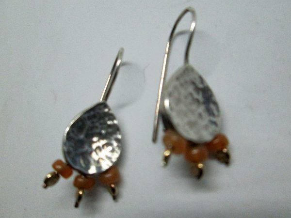 Sterling Silver Earings Contemporary Style