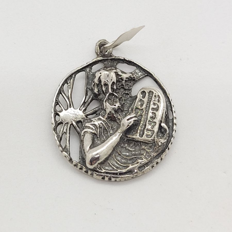 Moses Holding Commandments Pendant - Image 4