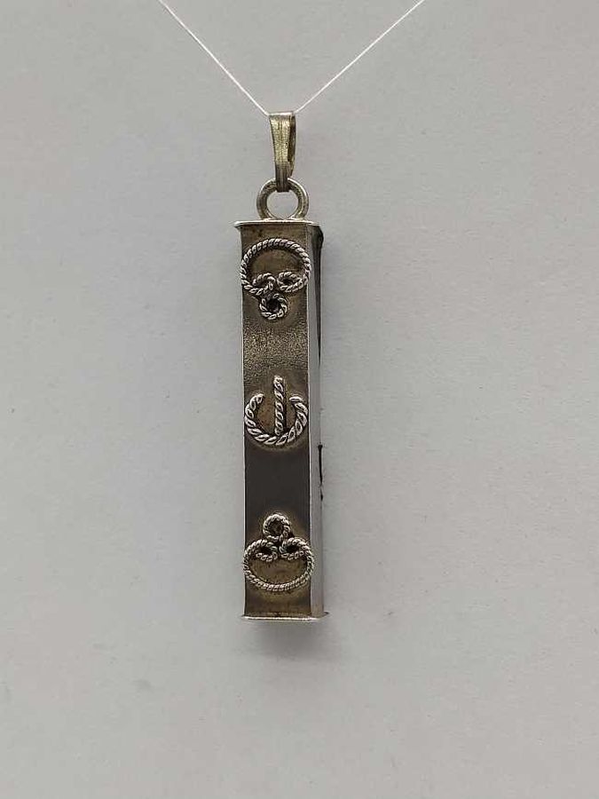Mezuzah Pendant Long Square - Image 3