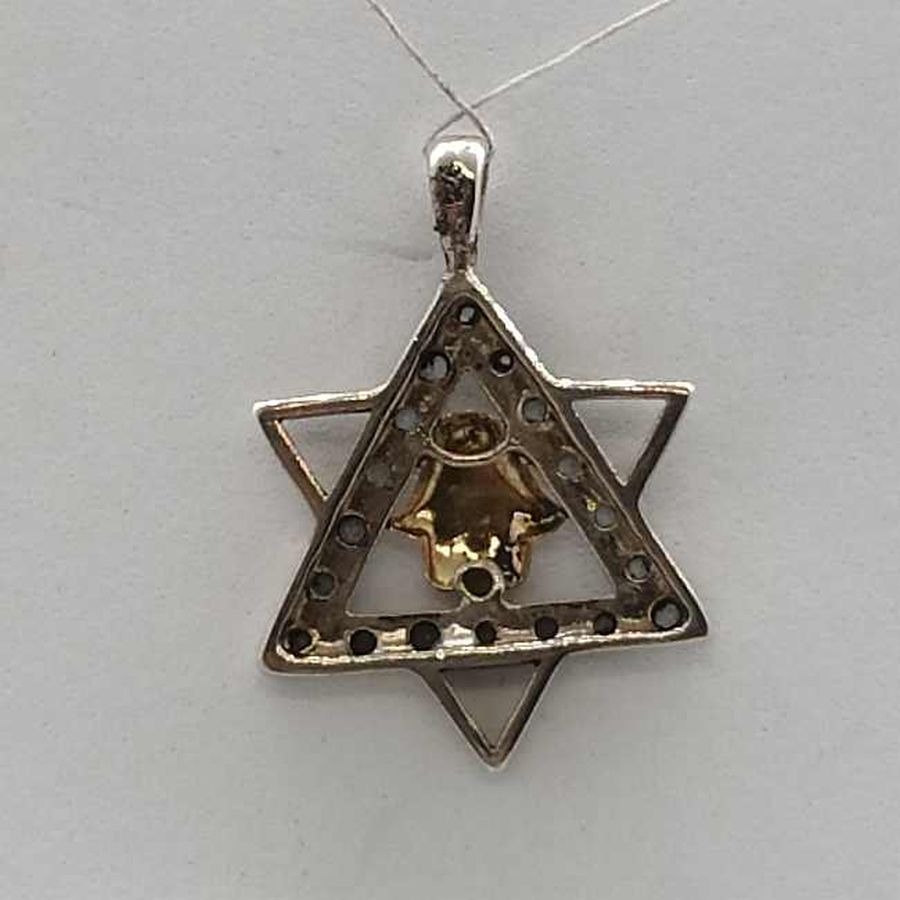 David Star Gold Hamsa - Image 4