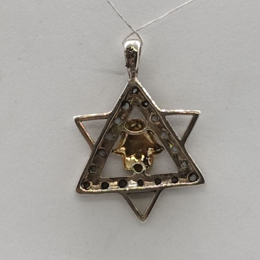 David Star Gold Hamsa - Image 6