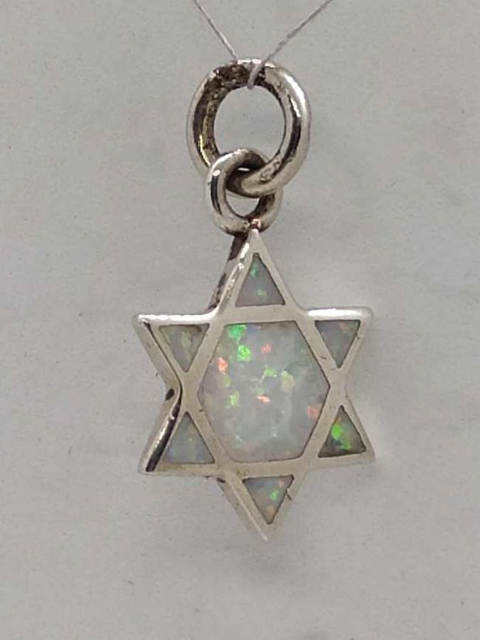 David Star Pendant Opalite - Image 3