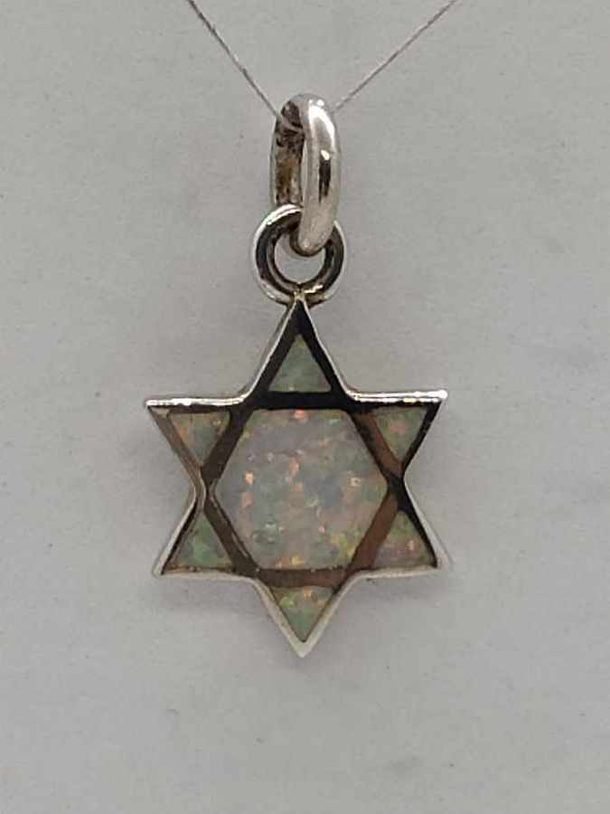 David Star Pendant Opalite - Image 4