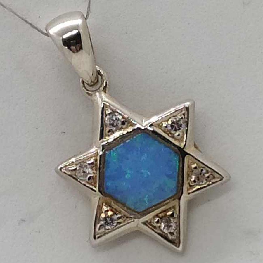 David Star Hexagon Opalite - Image 3