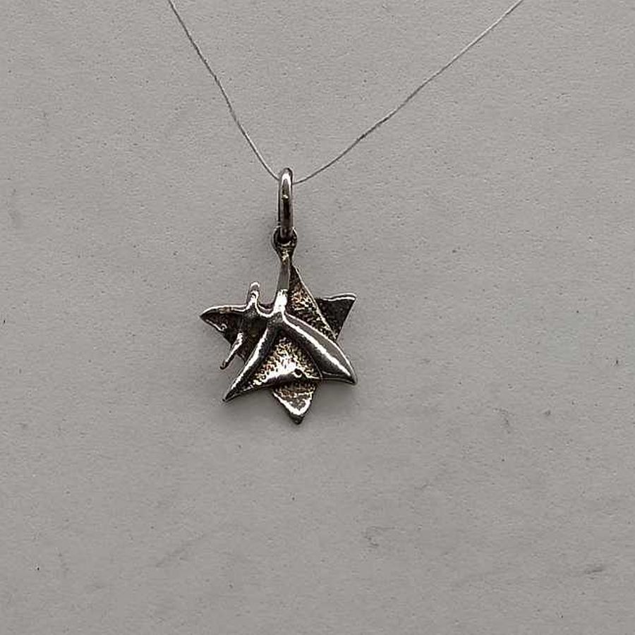 MagenDavid Pendant Hay Abstract - Image 5