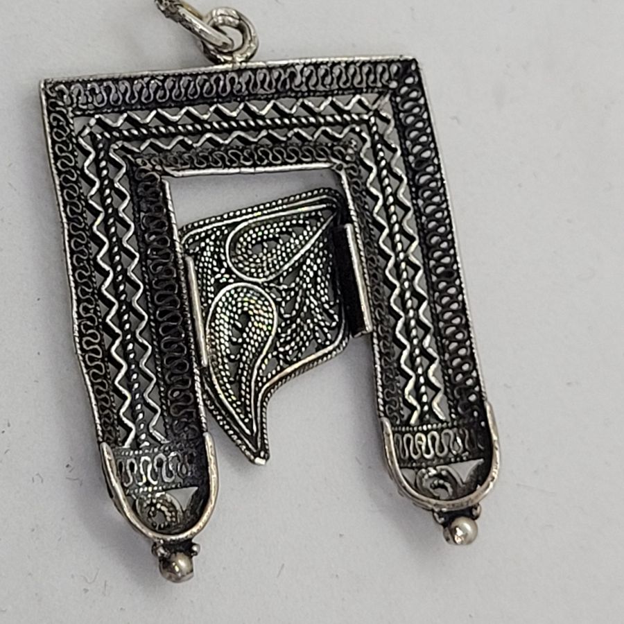 Hay Pendant Yemenite Filigree - Image 8