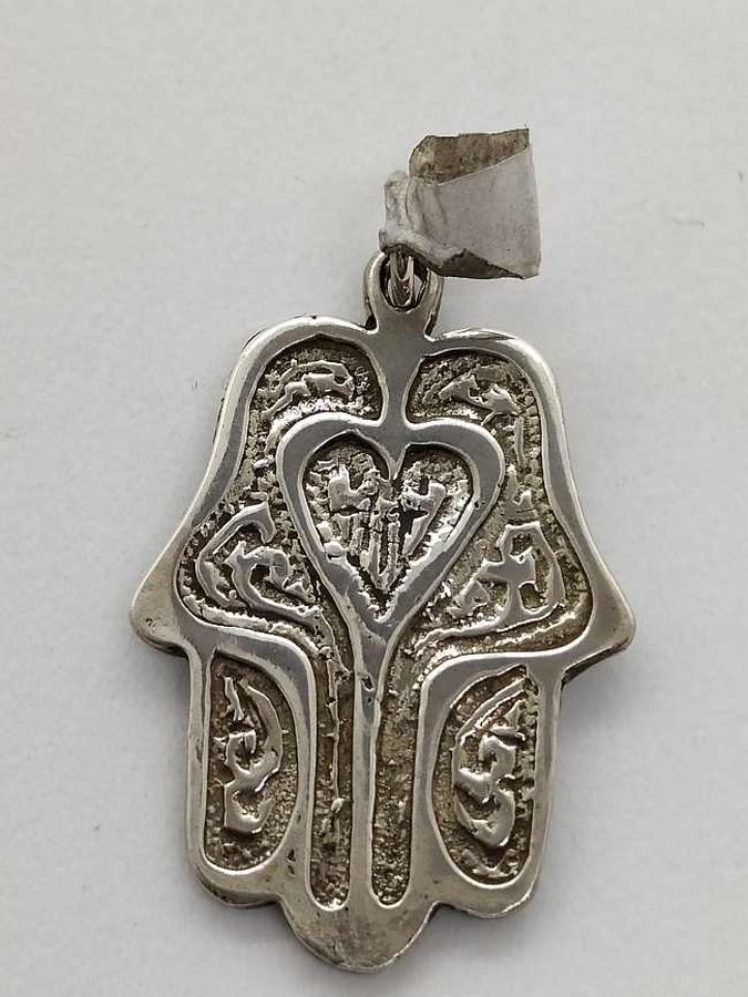 Hamsa Chamsa Pendant Heart - Image 3