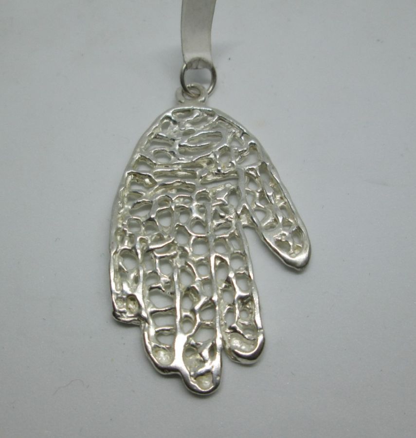 Chamsa Pendant Abstract Huge - Image 3
