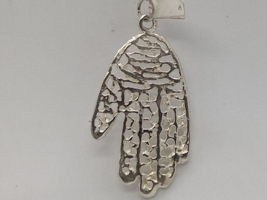 Chamsa Pendant Abstract Huge - Image 7