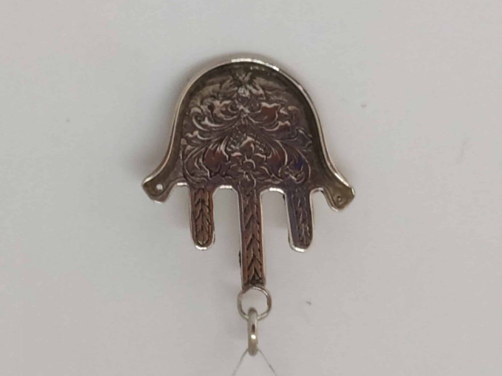 Sterling Silver Hamsa Chamsa Pendants Moroccan Big - Image 7