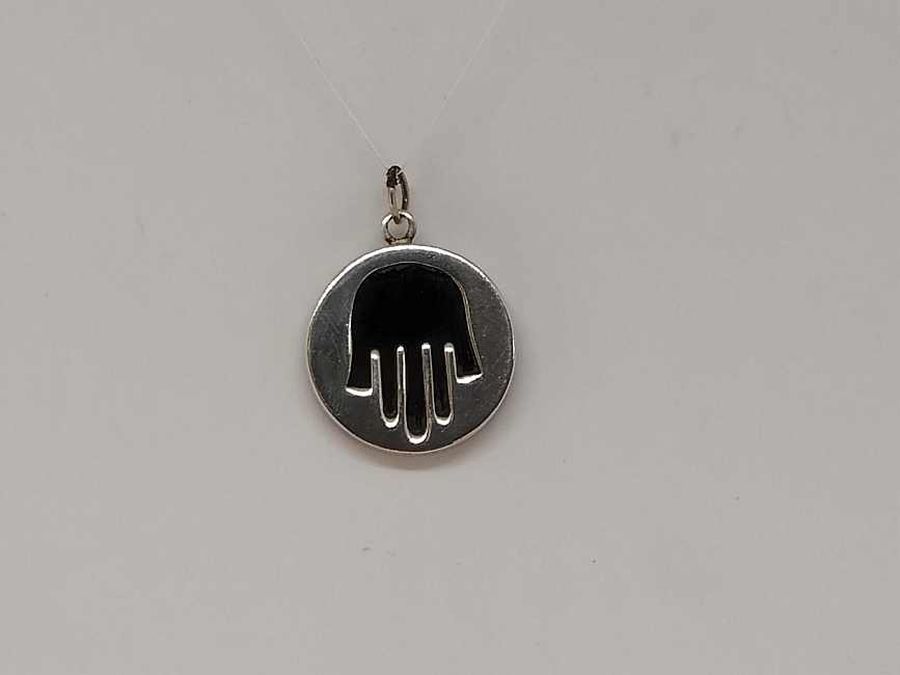 Hamsa Chamsa Pendant Onyx - Image 6