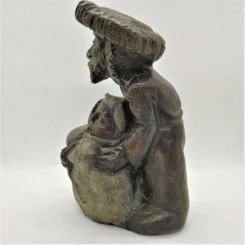 Bronze Sculpture Father Bride - Image 12